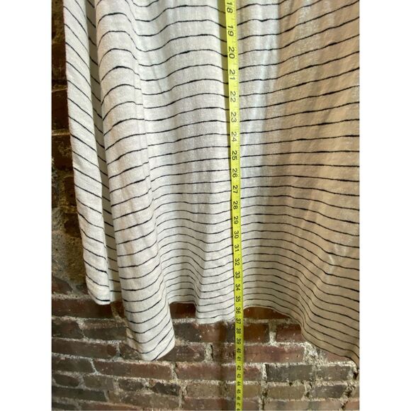 CATO • White Stripe Faux Wrap Maxi Skirt • Ladies Plus Size 18/20W - Picture 6 of 12